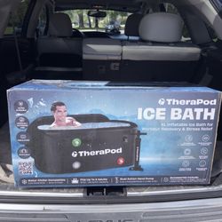 Therapod Portable Inflatable Ice Bath Cold Plunge NEW SEALED