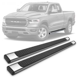 Dodge Ram 1500 Quad Chrome Side Step Running Boards