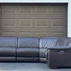 Couch/Sofa Sectional - Brown - Recliners - Delivery Available 🚛