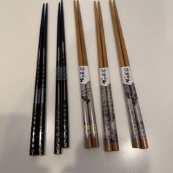 Chopsticks 9” Five Pairs