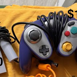 Nintendo Gamecube Controller and Microphone