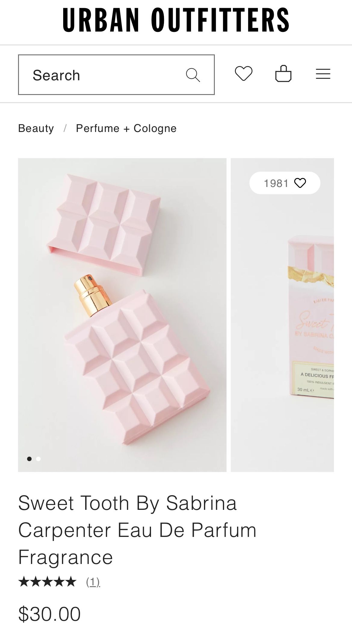 Sweet tooth Perfume