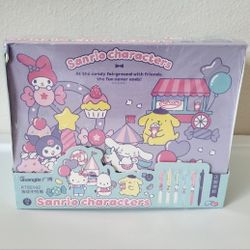 24 PCS Sanrio Characters Blind Box Pen/Mini Bookmark (WHOLE CASE) FREE Large Reuseable Bag 