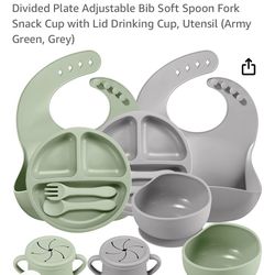 New Silicone, 14 Pack Feeding Set 