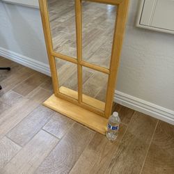 Wall Mirror With Shelf