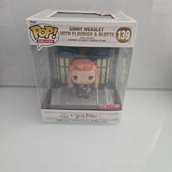 Ginny Weasley With Flourish &blotts- Funko Pop Delux 