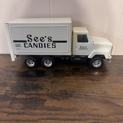 Vintage 1987 Ertl See’s Candies Diecast Box Truck