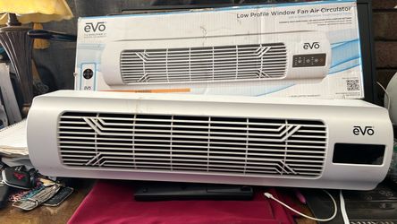 Evo Low Profile Window Fan Air Circulator