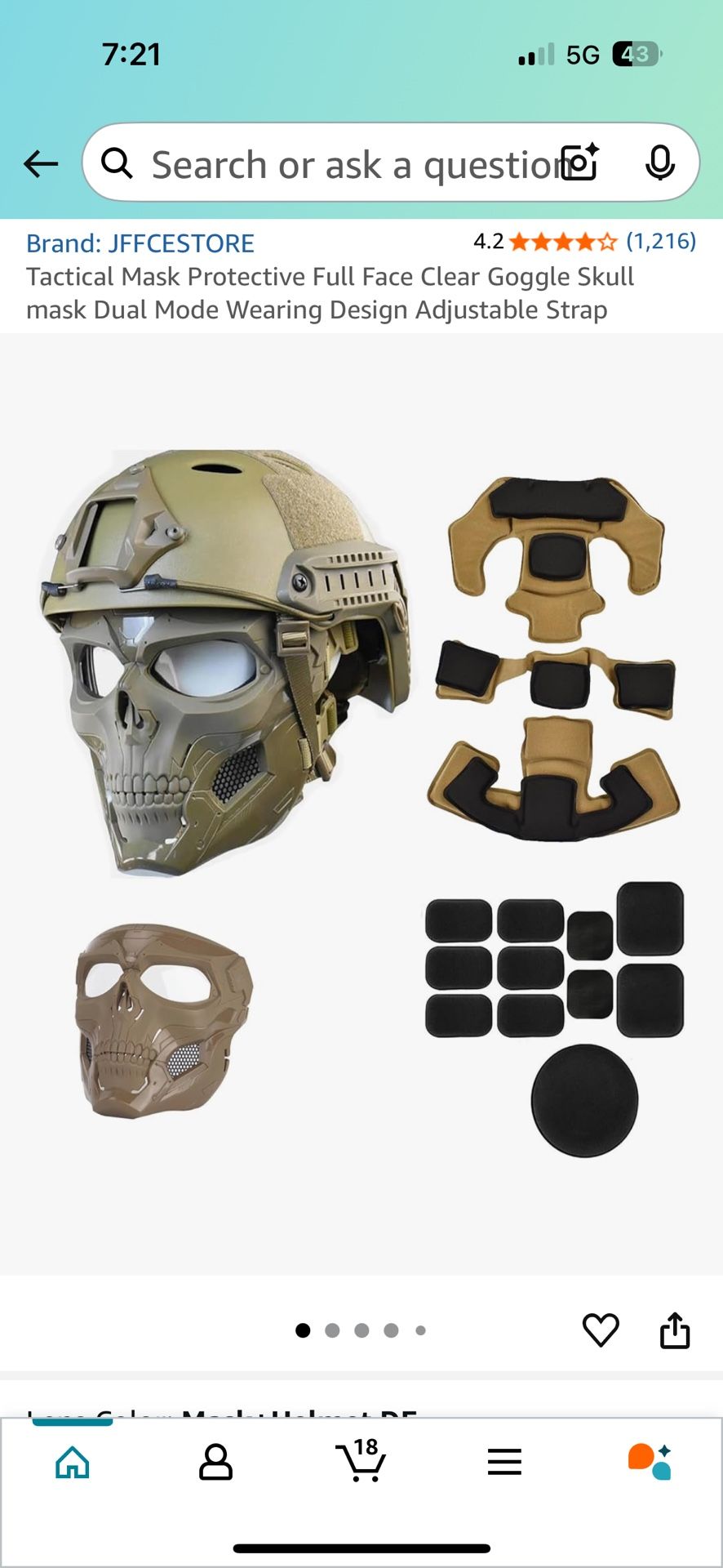 Helmet And Mask