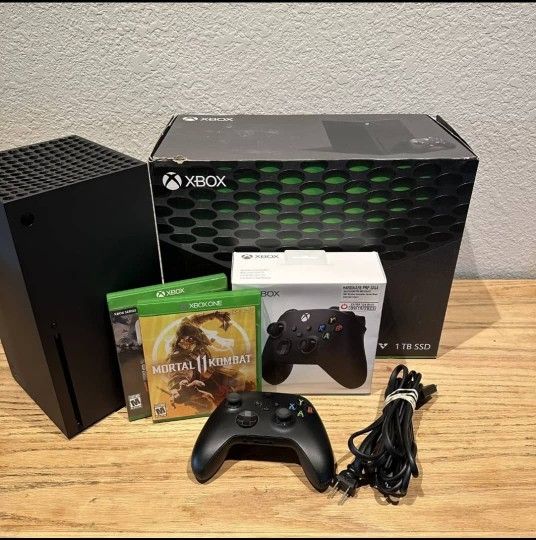 Microsoft Xbox Series X 1TB Video Game Console - Black