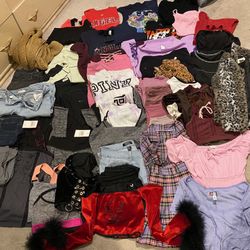 45 Pc LOT beautiful name brands Size teen/small adult