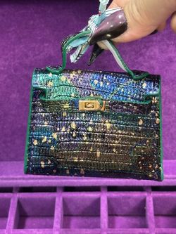Miniature K-Style Handbag Charm