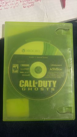 Call of Duty Ghosts Xbox 360