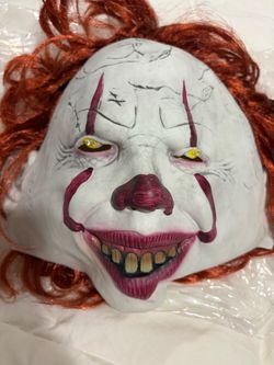 Pennywise Clown Halloween Latex Mask