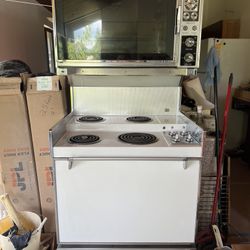 Vintage Westinghouse Continental Double Oven And Range