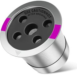 Reusable K Cups with Multistream Technology for Keurig K Supreme,K Supreme Plus and K Slim,Refillable Coffee Filters(1pack)