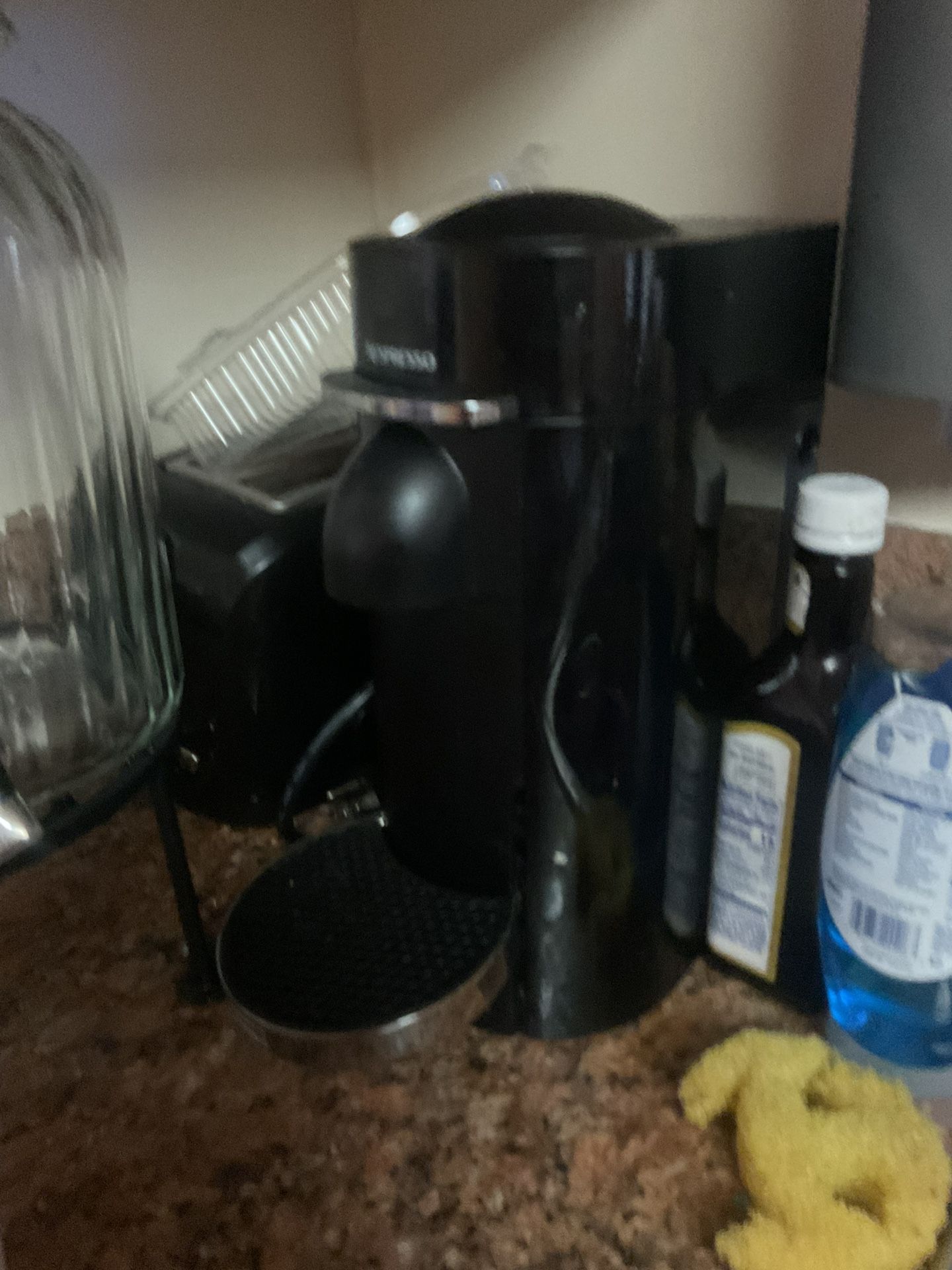 Nespresso machine missing lid to water basin still works great