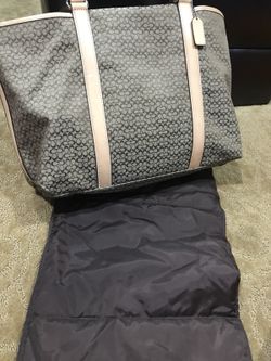 💯👶👛 coach baby bag