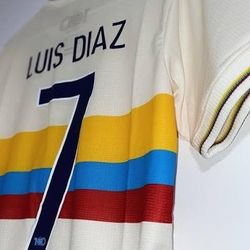 Colombia 100th Anniversary Luis Diaz Jersey