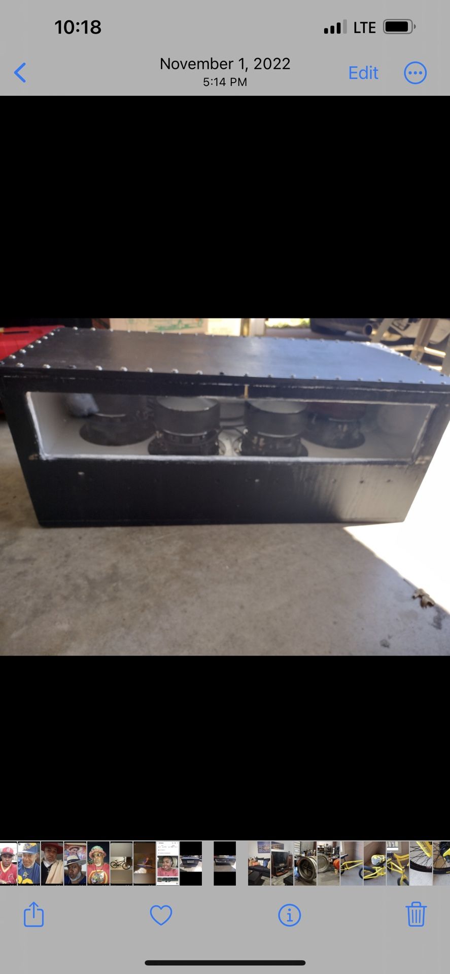 4th Order 4-8 Sub Box (Box Only) Blow Through