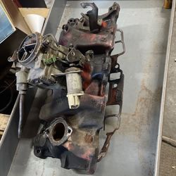 Original Intake And Carb Early Gm
