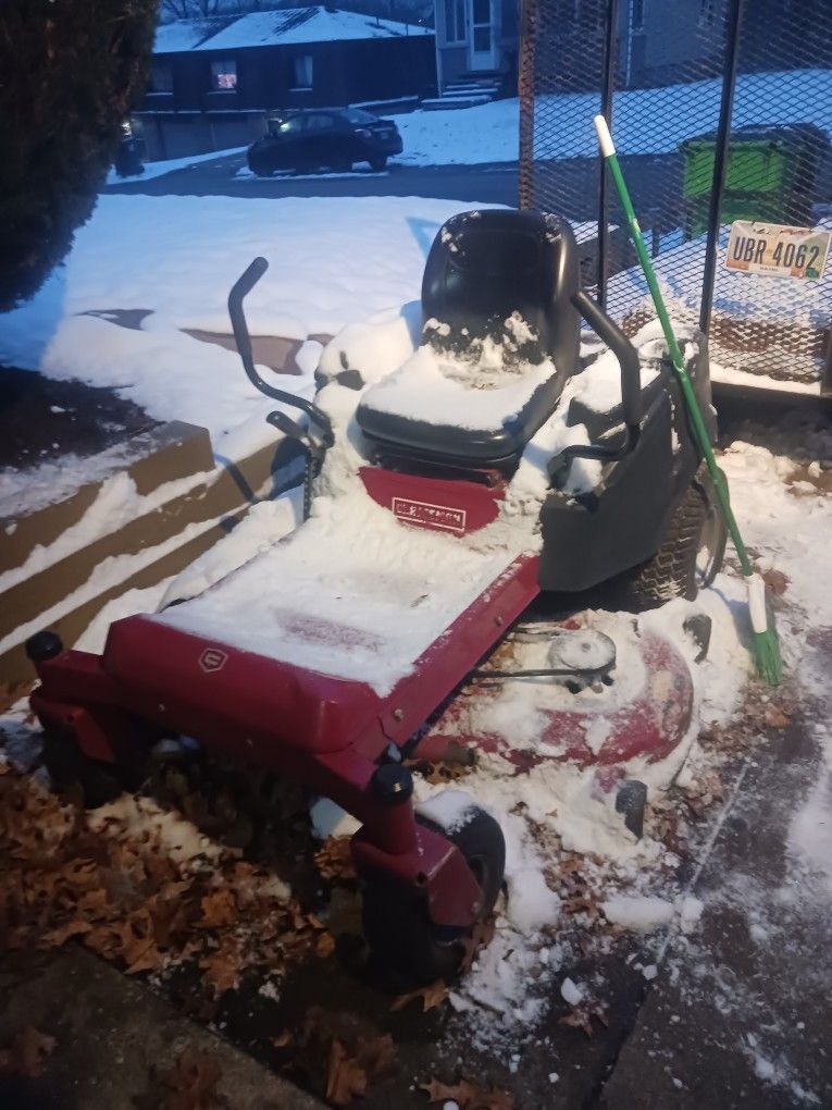 54 In Craftsmen Zero Turn Mower