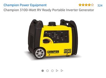 Champion portable generator