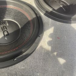 Ds18 Subwoofers With 1000watt Sony Xplod Amp