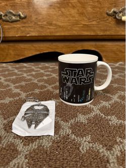 Star Wars Magic Mug Heat Changing Coffee Cup + FREE Millennium Falcon Bottle Opener