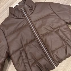 Brown Puffer Jacket