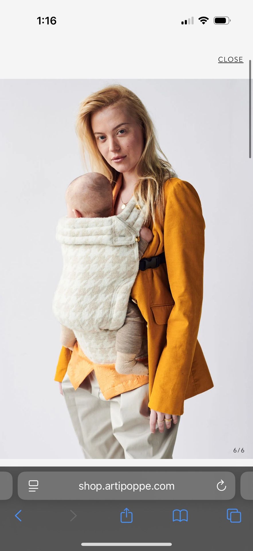 Artipoppe Baby Carrier
