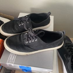 Black Lace Up Sneakers