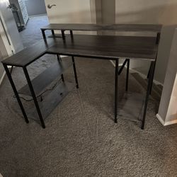 Wood And Metal desk 