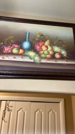 Oil Painting Dining Room 41””x29”