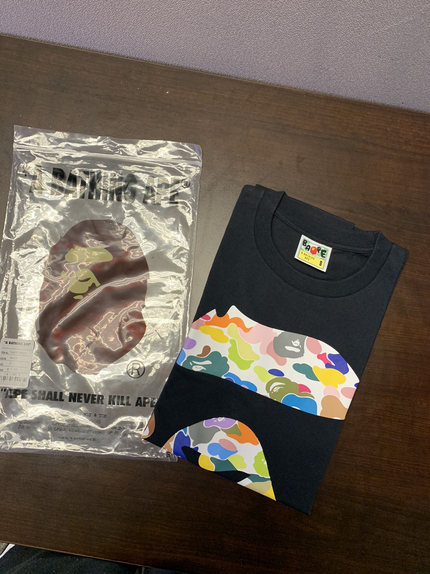 Bape Multi Camo Tee Small