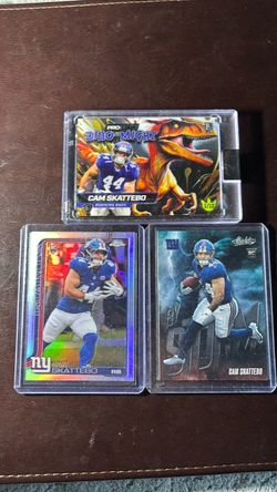 Cam Skattebo 3 card rookie lot