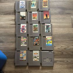 Nintendo Games Cart 1985