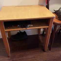 Children’s School Desk - End table/nightstand - $40 OBO