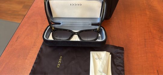 Gucci Sunglasses with Case and Pouch