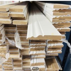 MDF baseboard 3 1/2 $0.68 / Molduras