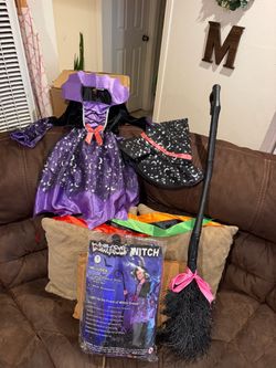 Witch Costume size 3-4 T