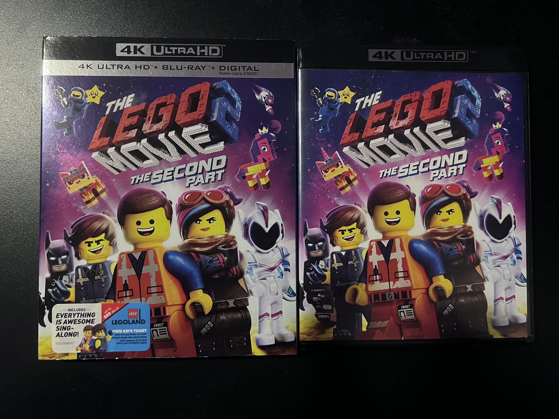 The Lego Movie 2 The Second Part 4K UHD