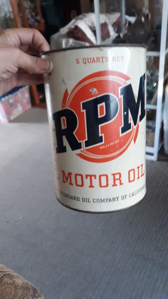 Rpm oil can