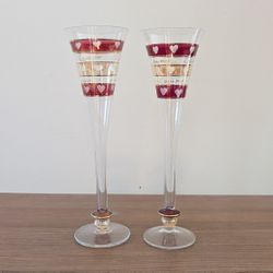 Love Champagne Flutes 