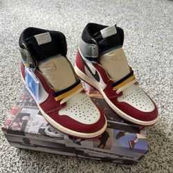 UNION LA x AIR JORDAN 1 RETRO HIGH OG CHICAGO SHADOW SIZE 8M