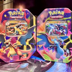 Mega Charizard Tin X and Y