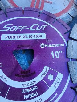 Blades Soff Cut Concrete 3 10" Y 1 12"