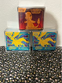 Pokemon Acrylic ETB cases