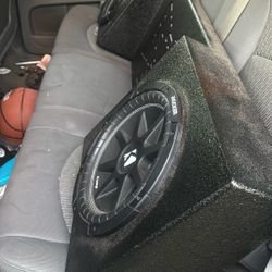 Bocinas Kicker, 12” la medida de una troca Chevrolet 94