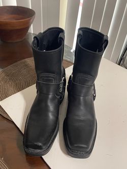 Women’s vintage Frye harness boots made in the USA